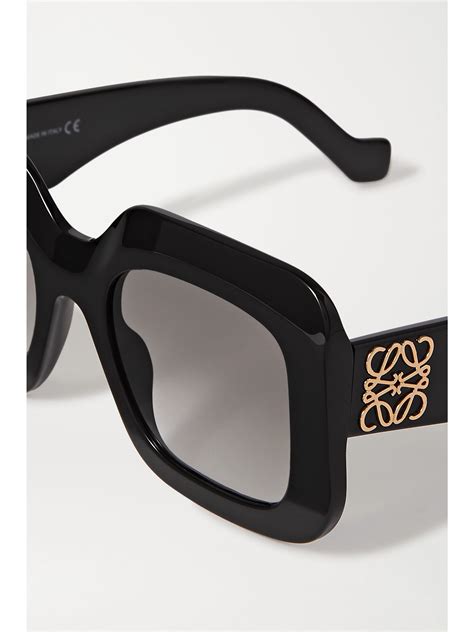 loewe oversized square sunglasses.